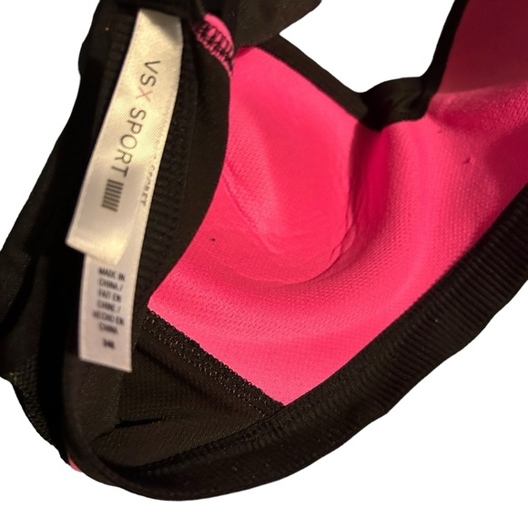 Victoria secret pink sports bra 34B Vsx sport neon pink - Picture 3 of 4
